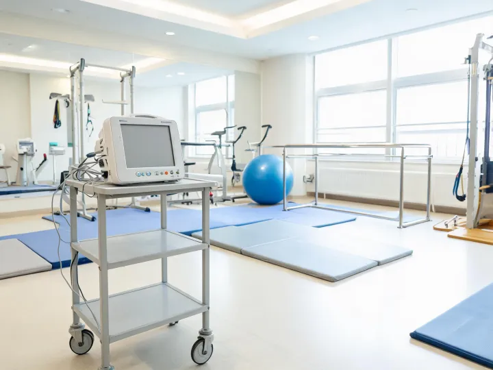 Rehabilitation facility therapy gym